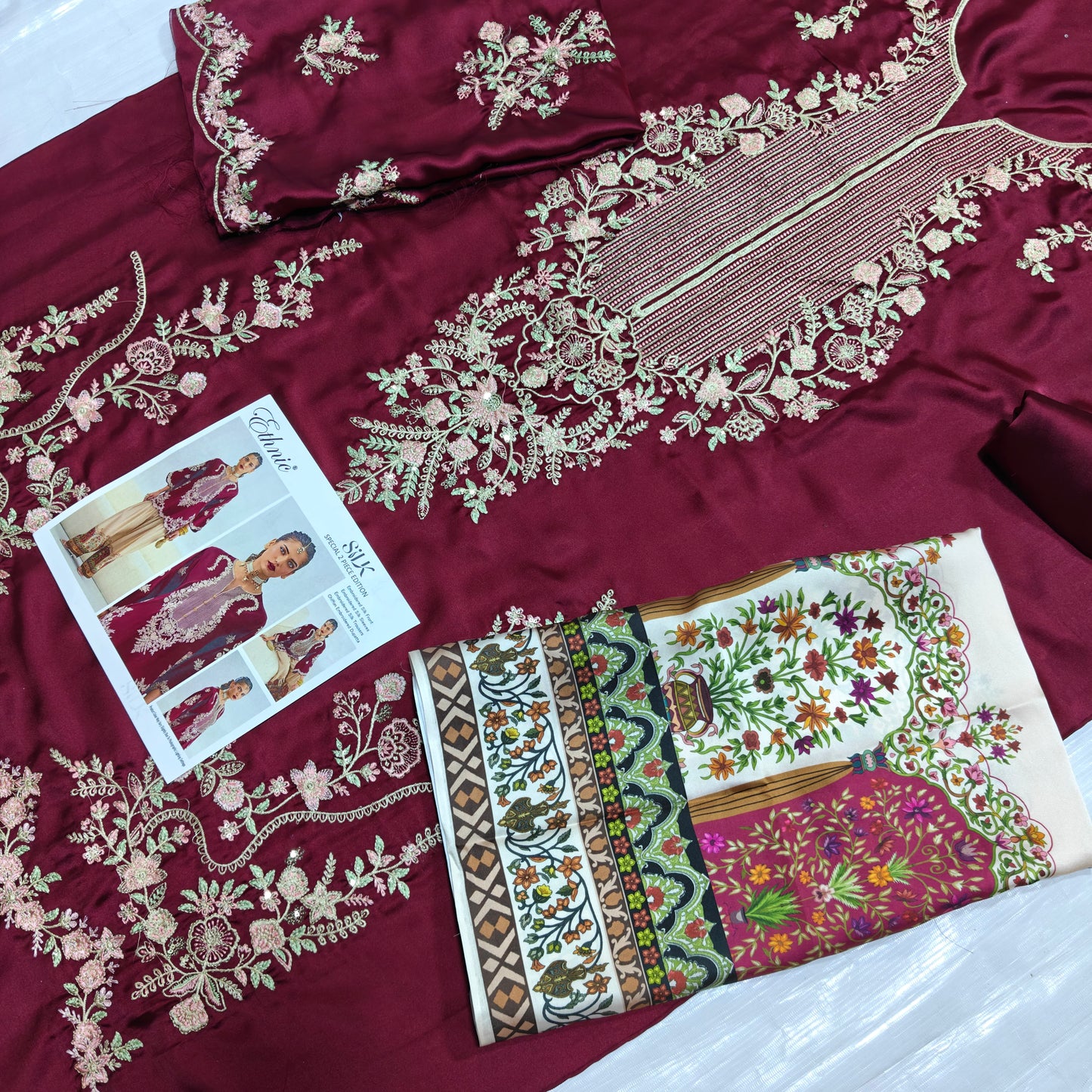 Ethnic Silk special 2 piece suit