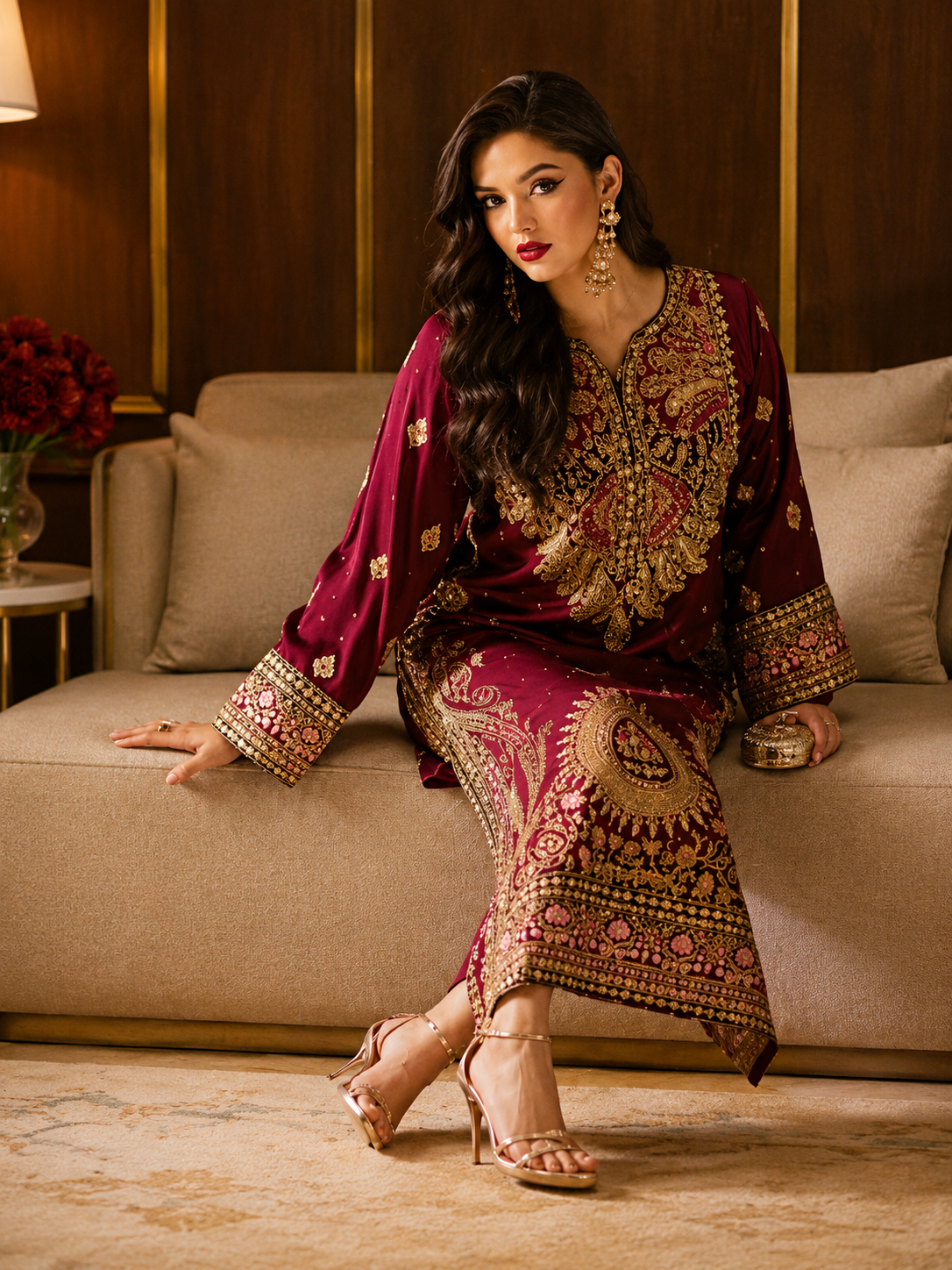 Ethnic silk Special 2-Piece Edition