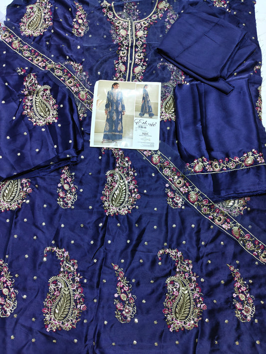 Ethnic silk Special 2 piece suit