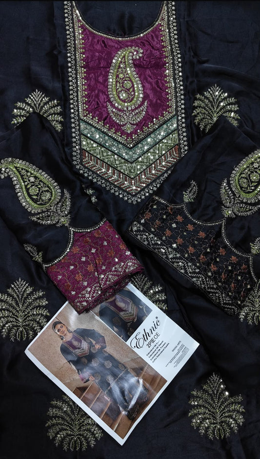 Ethnic silk Special 2 piece suit