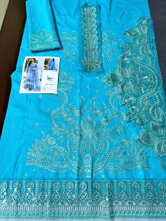 Gulal 3p lawn pure bambar shifon dupata