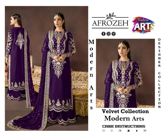 micro 11000 velvet embroidered 3Piece suit