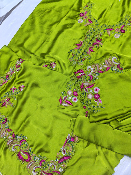 Ethnic Silk embroidered special 2 piece suit