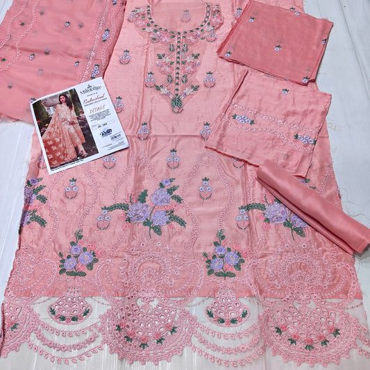 Maria B viscous embroidered 3 piece suit