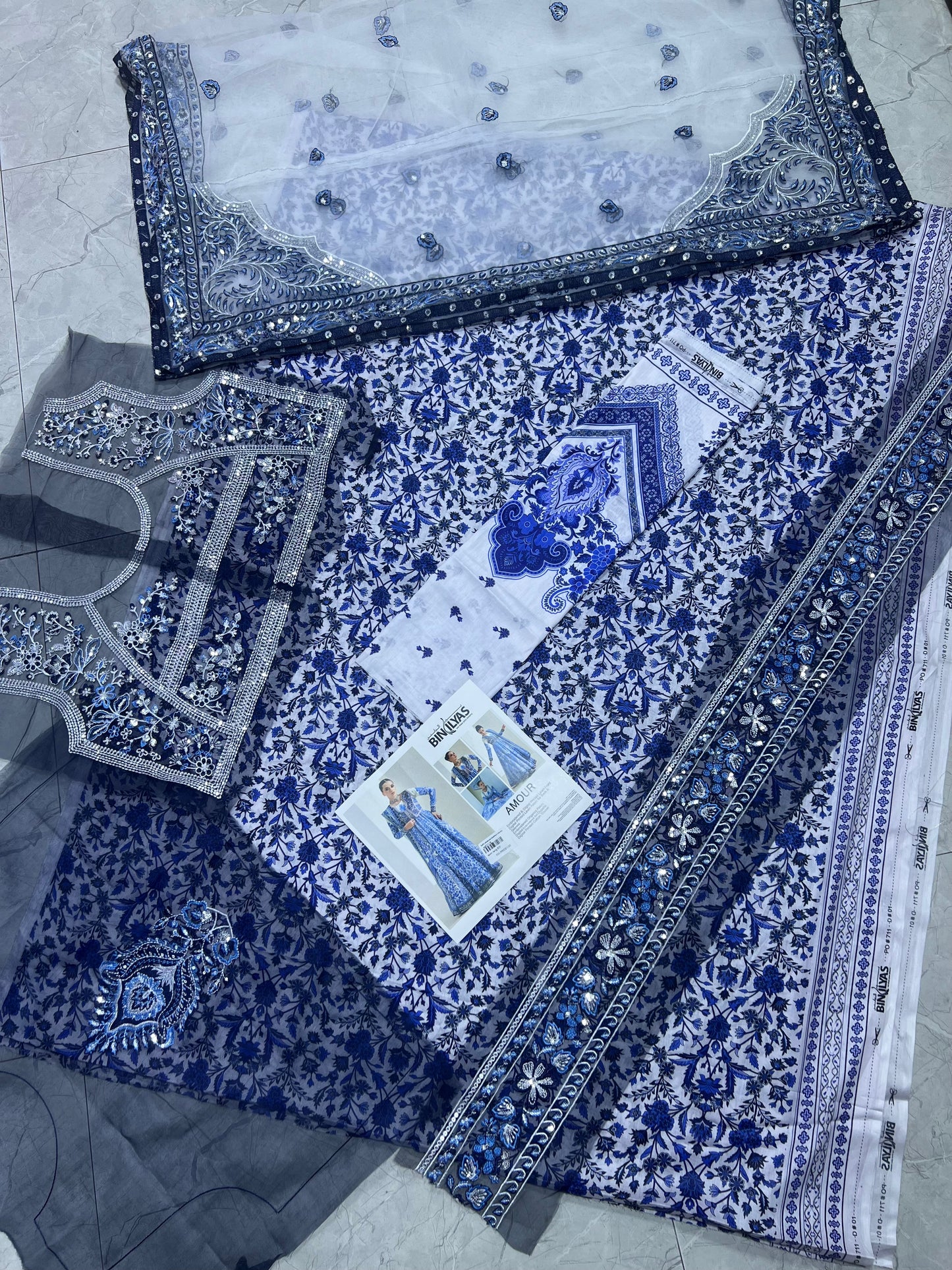 bin ilyas lawn frok 3p