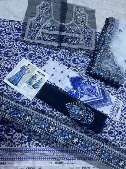 bin ilyas lawn frok 3p
