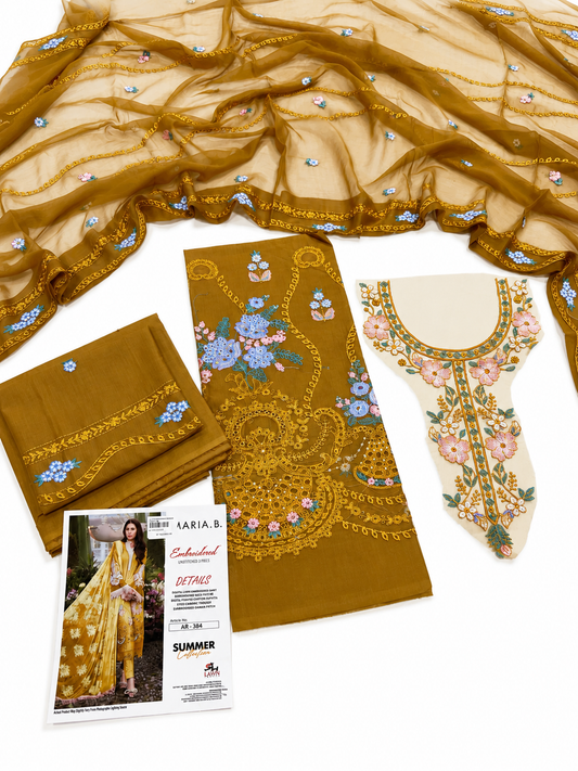 maria b lawn 3p suit