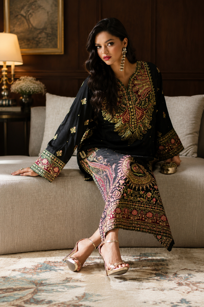 Ethnic silk Special 2 piece suit