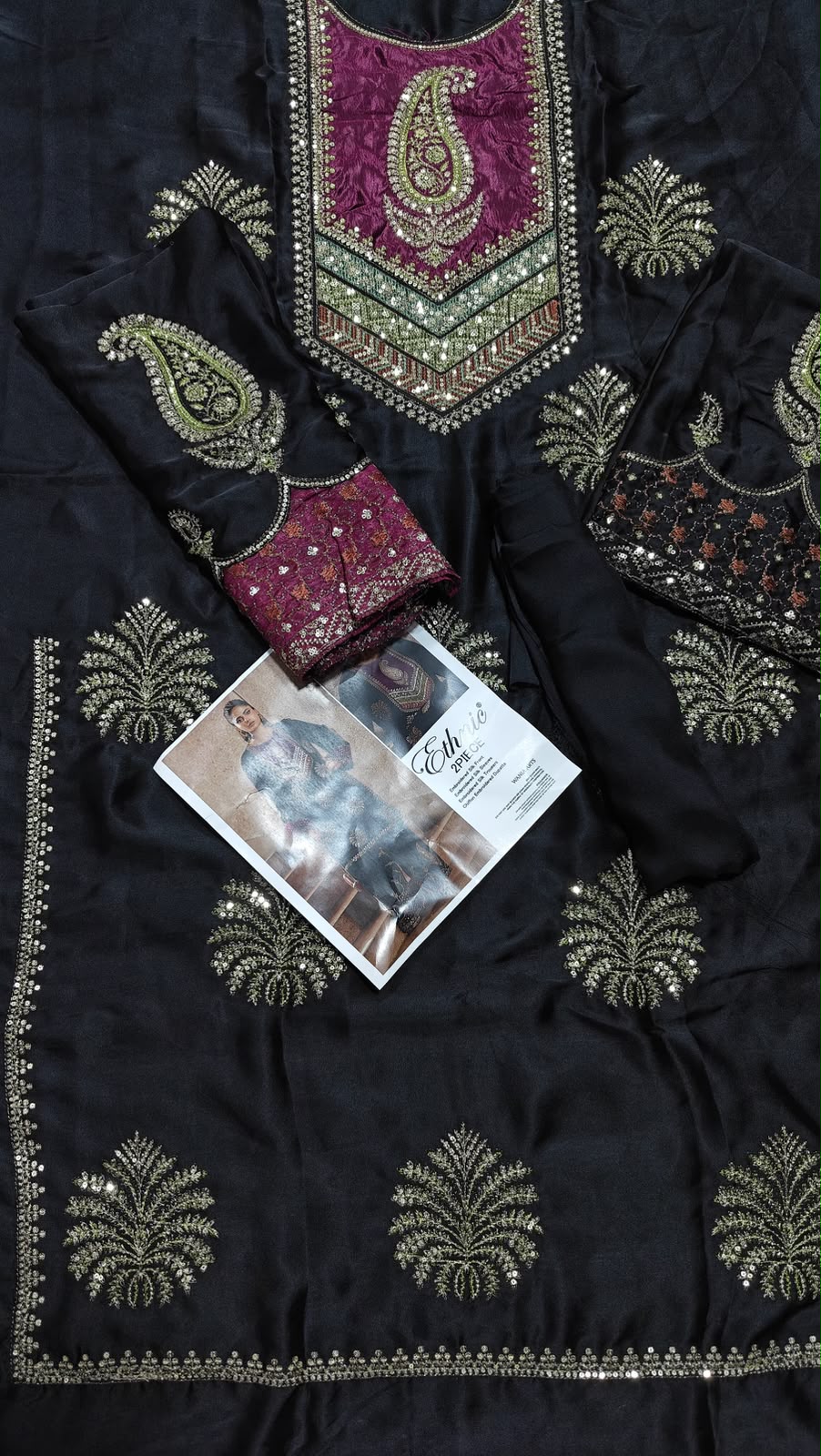 Ethnic silk Special 2 piece suit