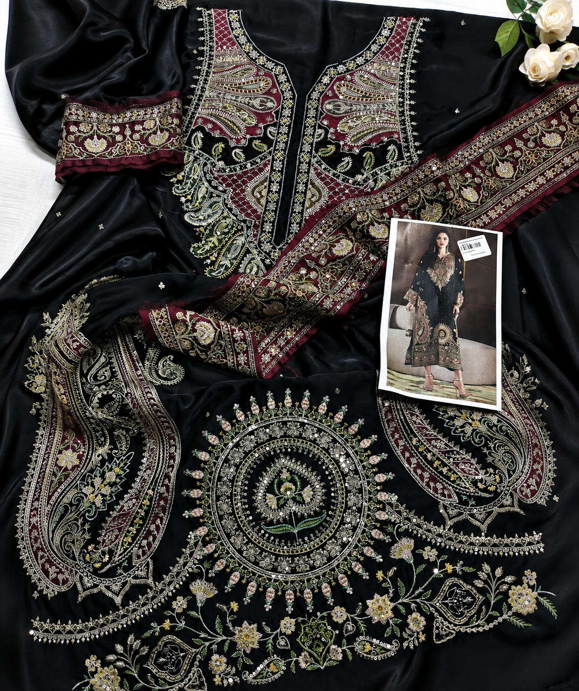 Ethnic silk Special 2 piece suit