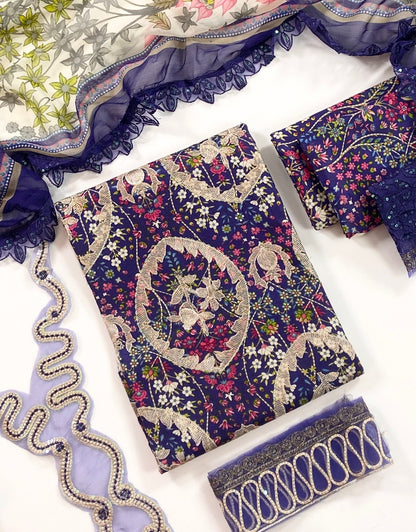 maria b unstitched 3p embroidered lawn
