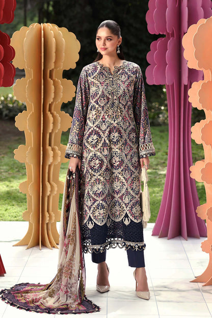 maria b unstitched 3p embroidered lawn