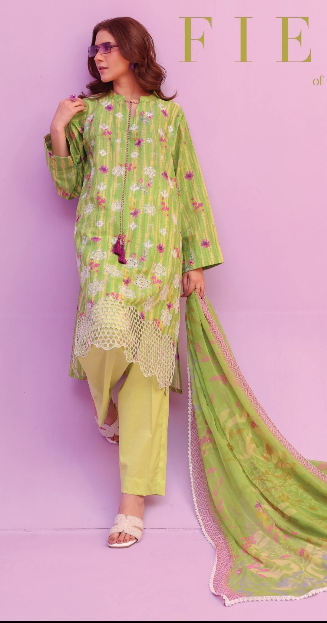 Gule rukh printed boring chapter 673 lawn 3p