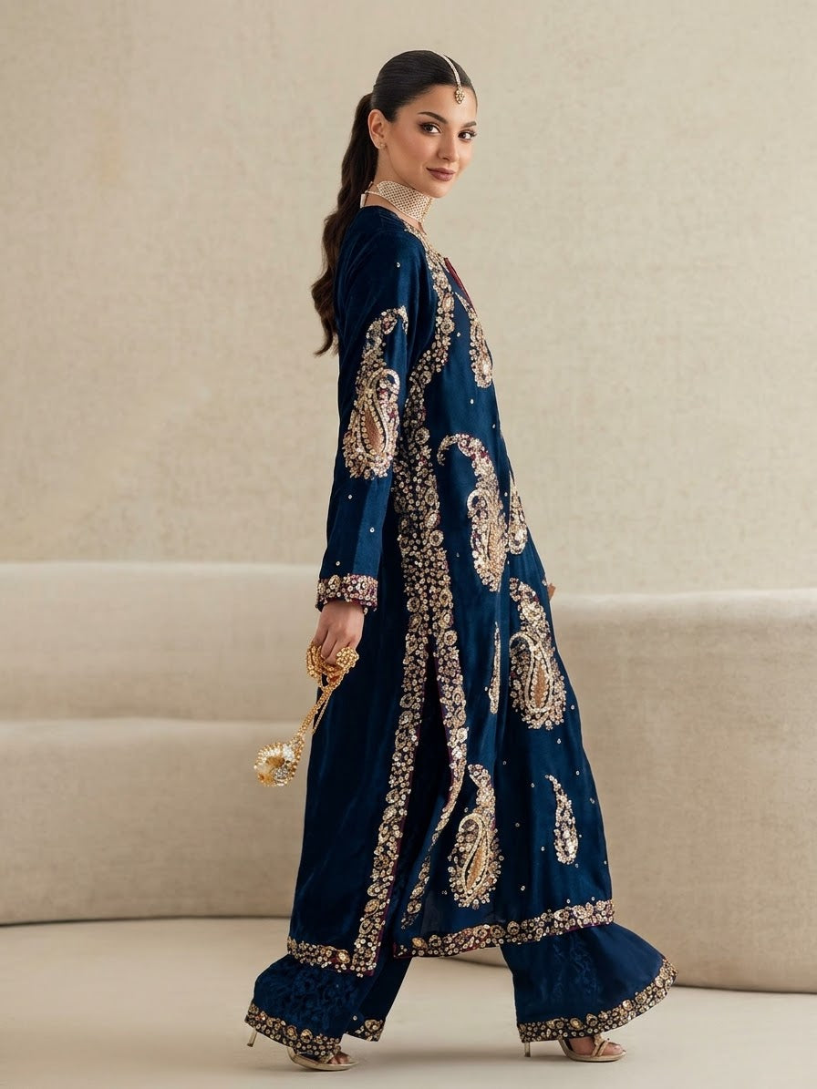 Ethnic silk Special 2 piece suit