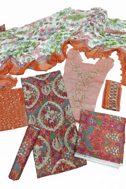 maria b unstitched 3p embroidered lawn