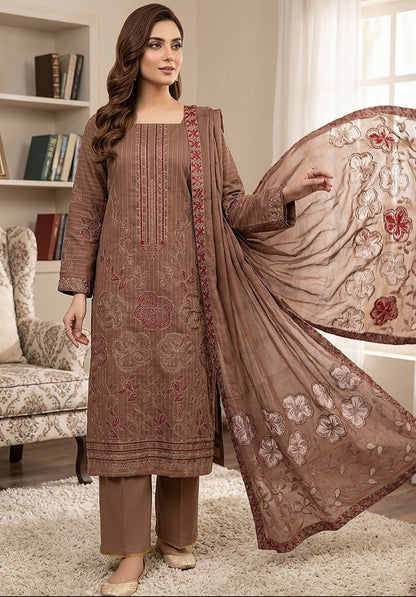Alif 1 lawn 3pees premium quality