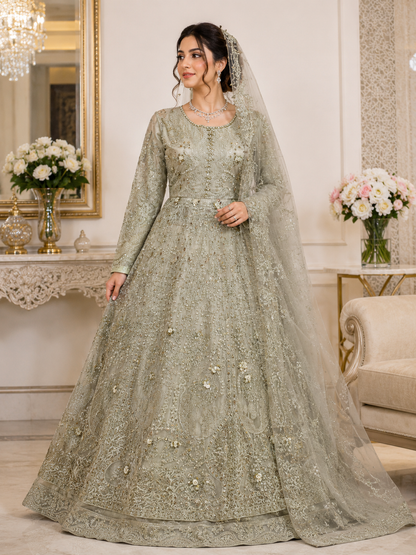 faiza saqlain mexi stitched embroidered hand embellished 3 piece