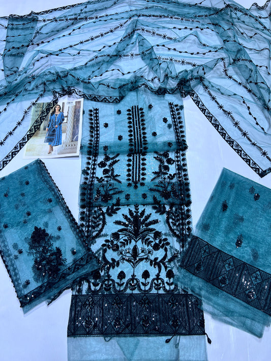 Gulaal Luxury  Net Suit