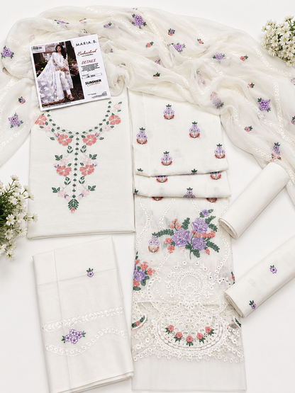 maria b lawn 3p suit