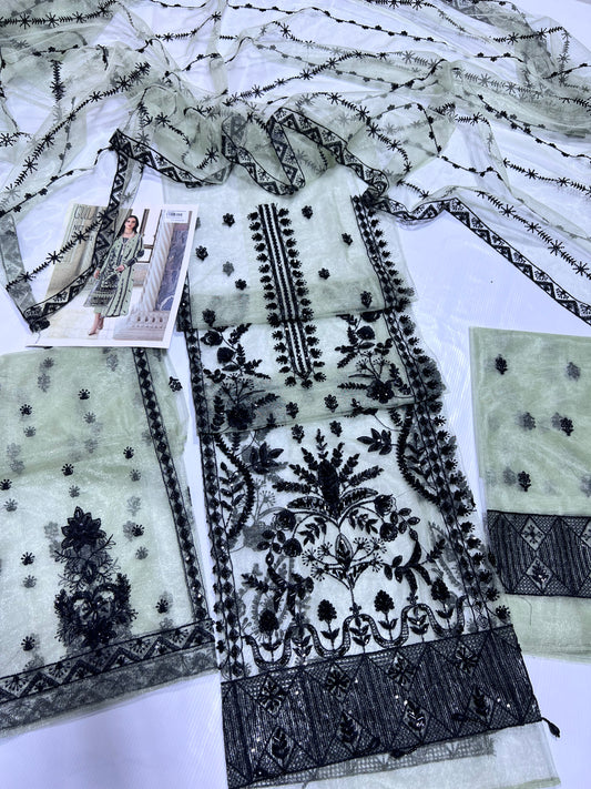 Gulaal Luxury  Net Suit