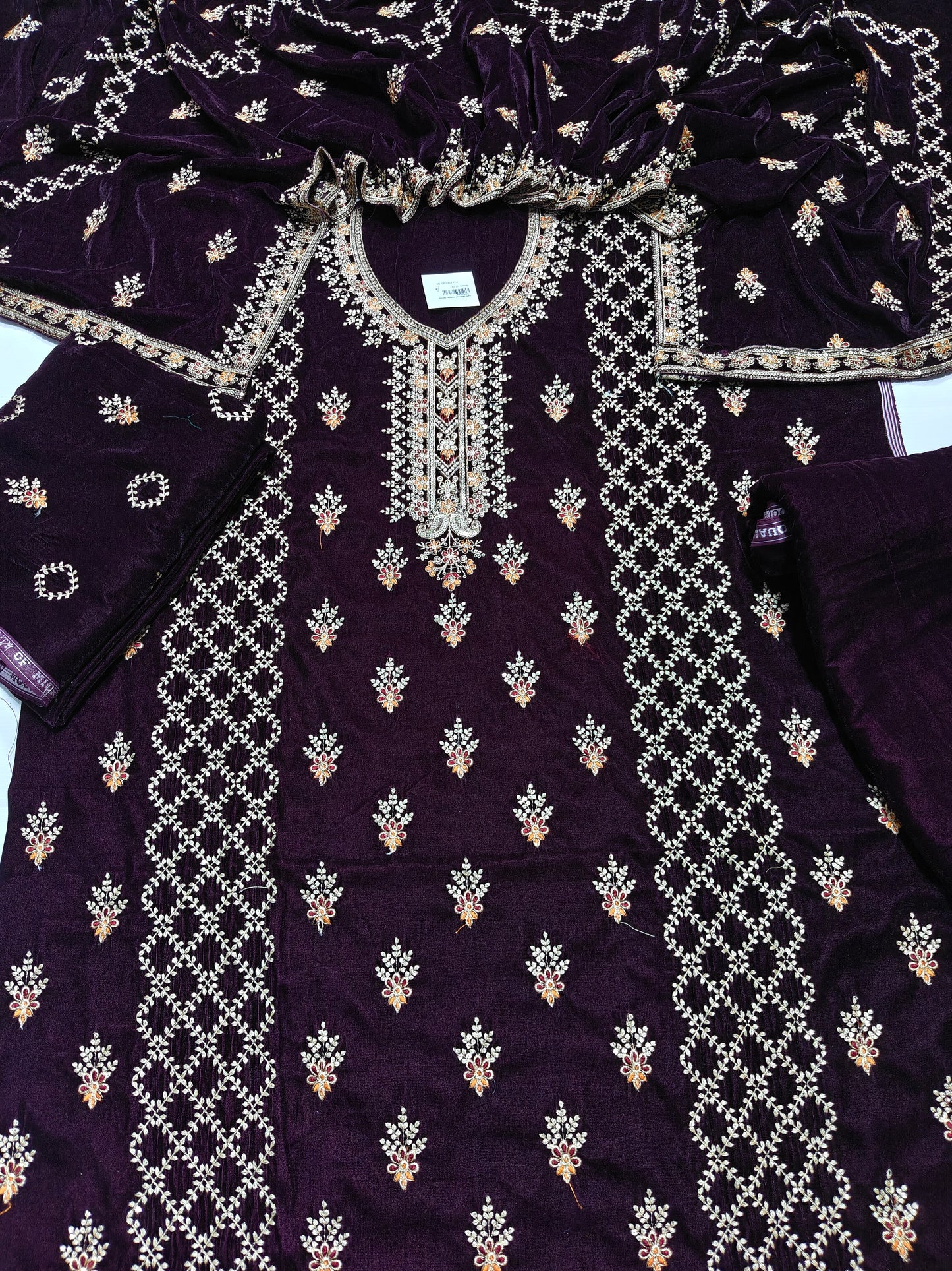 micro velvet falcon 3Piece suit