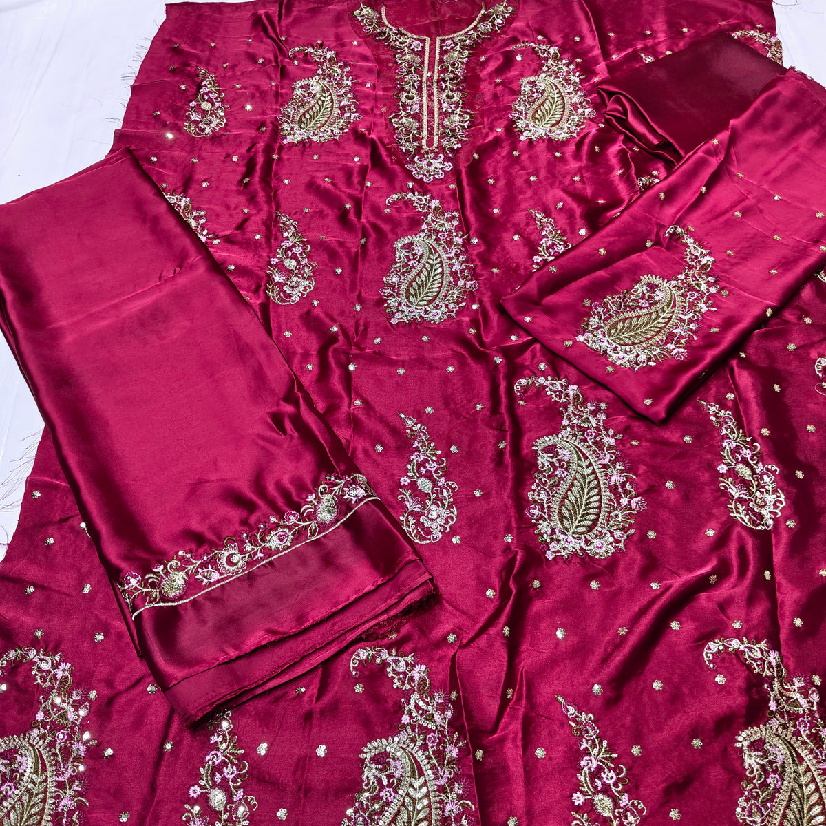 Ethnic silk Special 2 piece suit