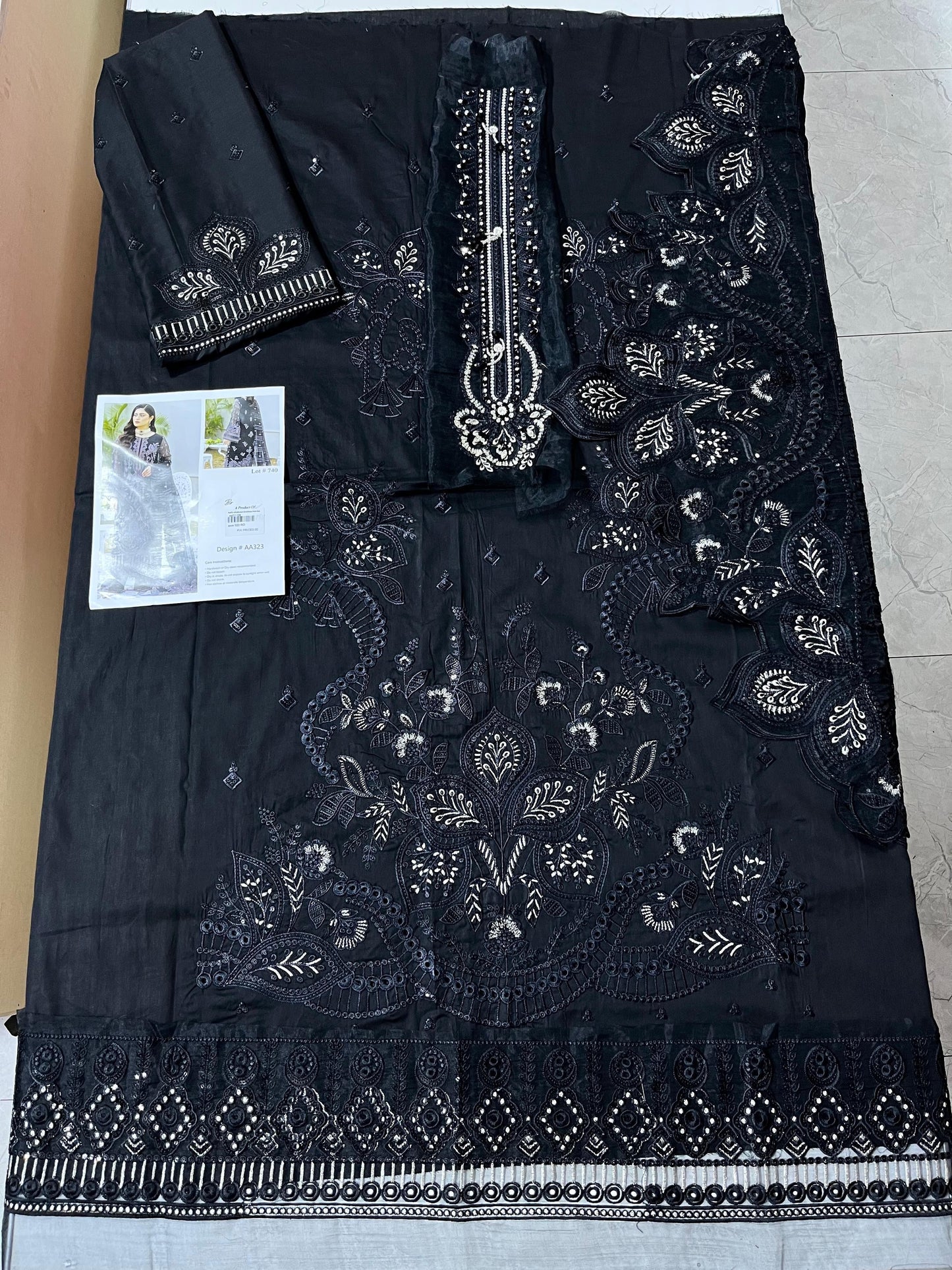 Gulal 3p lawn pure bambar shifon dupata