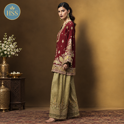 Ethnic Silk special 2 piece suit
