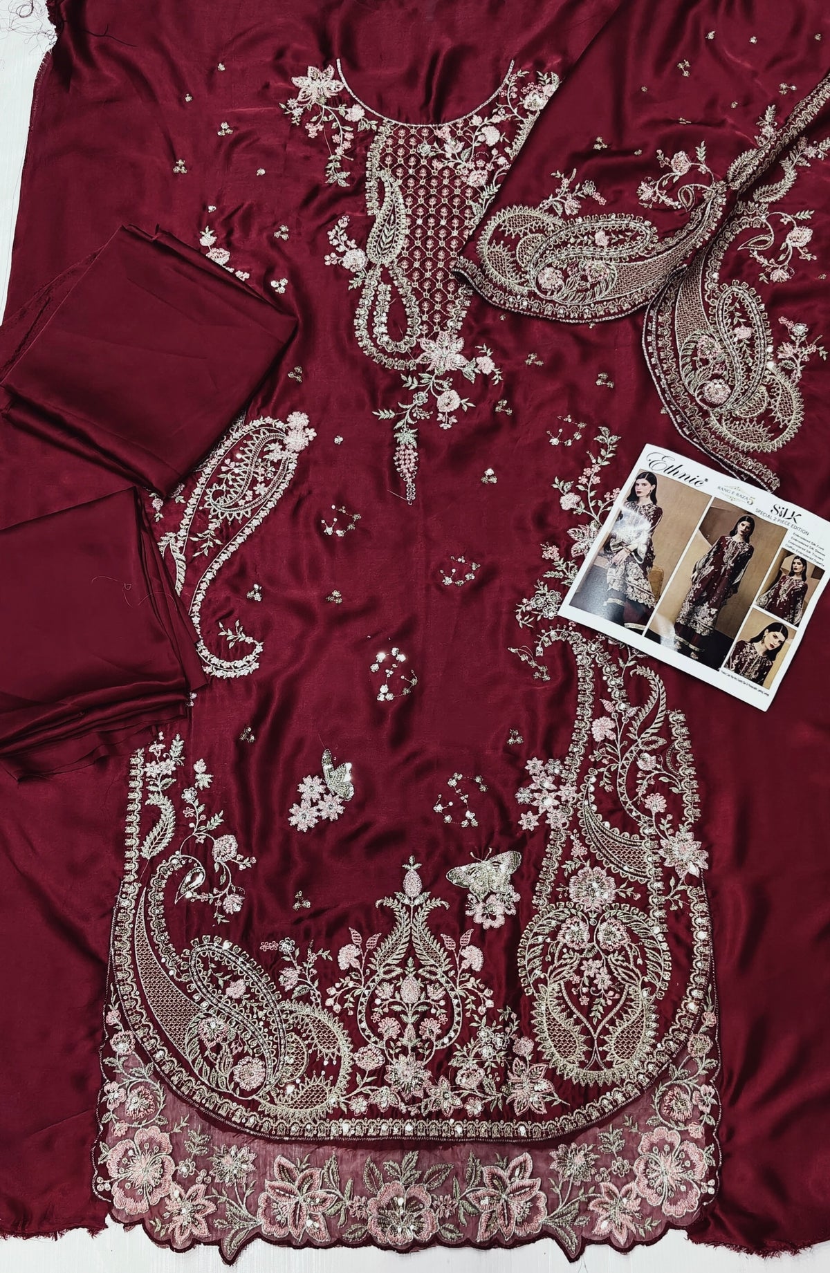 Ethnic Silk special 2 piece suit