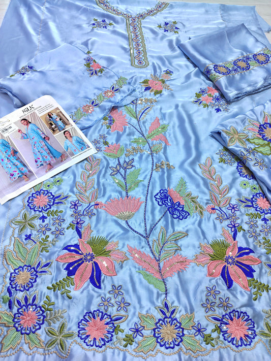 agha Noor silk Special 2 piece suit