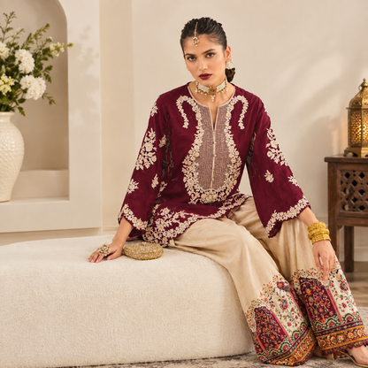Ethnic Silk special 2 piece suit